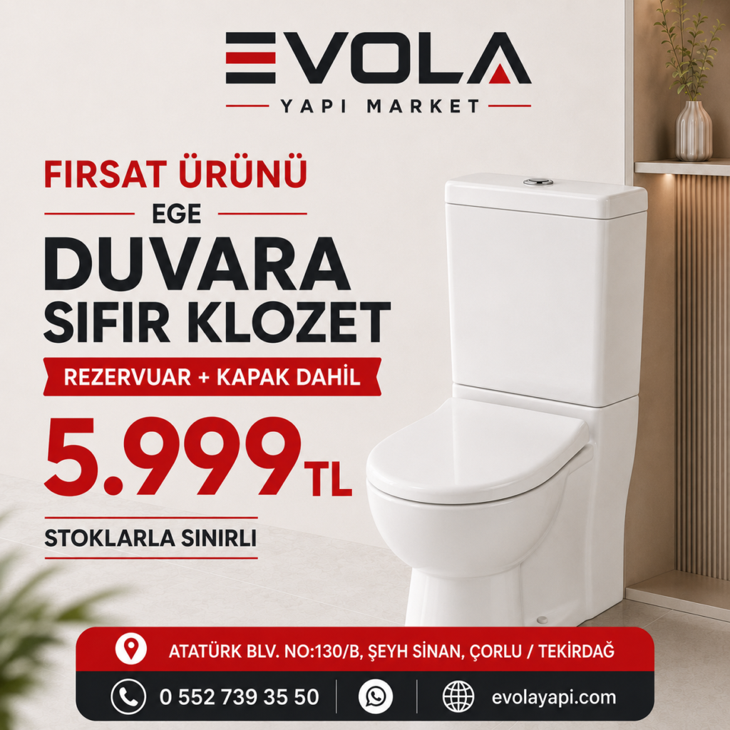 Evola Yapı Market nalbur ve hırdavat ürünleri