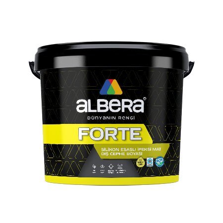Forte Silikonlu İpeksi Mat Dış Cephe Boyası Beyaz 2,5 Lt