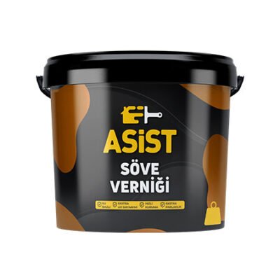 Asist Söve Verniği Natural 15 Lt