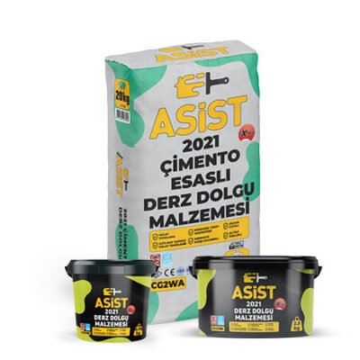 Asist Extra 2021 0,75 Kg Çimento Esaslı Derz Dolgu Malzemesi Beyaz Cg2Wa