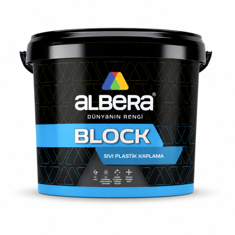 Albera Block sıvı plastik su yalıtım malzemesi 20 Kg
