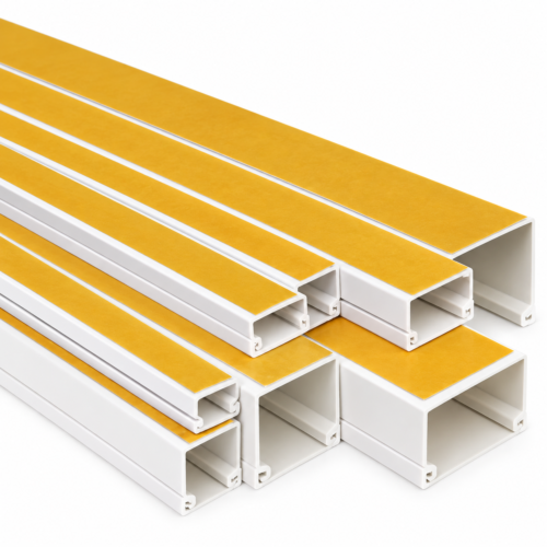 Yapışkanlı Kablo Kanalı 12x12 – 2 m