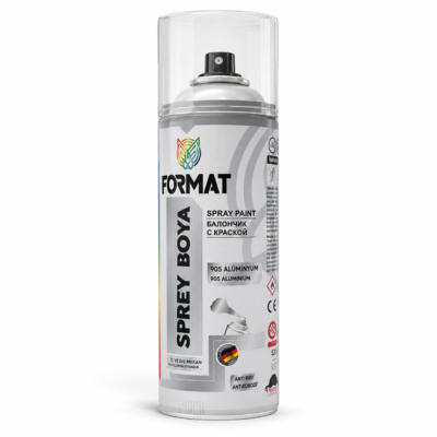 Format Akrilik Sprey Boya Bordo RAL 3005 400 ml