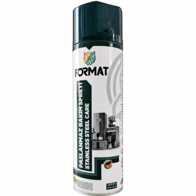 FORMAT 500 ML. PASLANMAZ ÇELIK BAKIM SPREYI