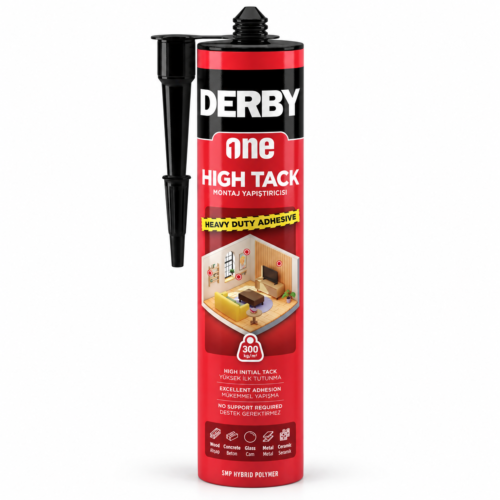 Derby One High Tack 290 ml korniş ve montaj yapıştırıcısı