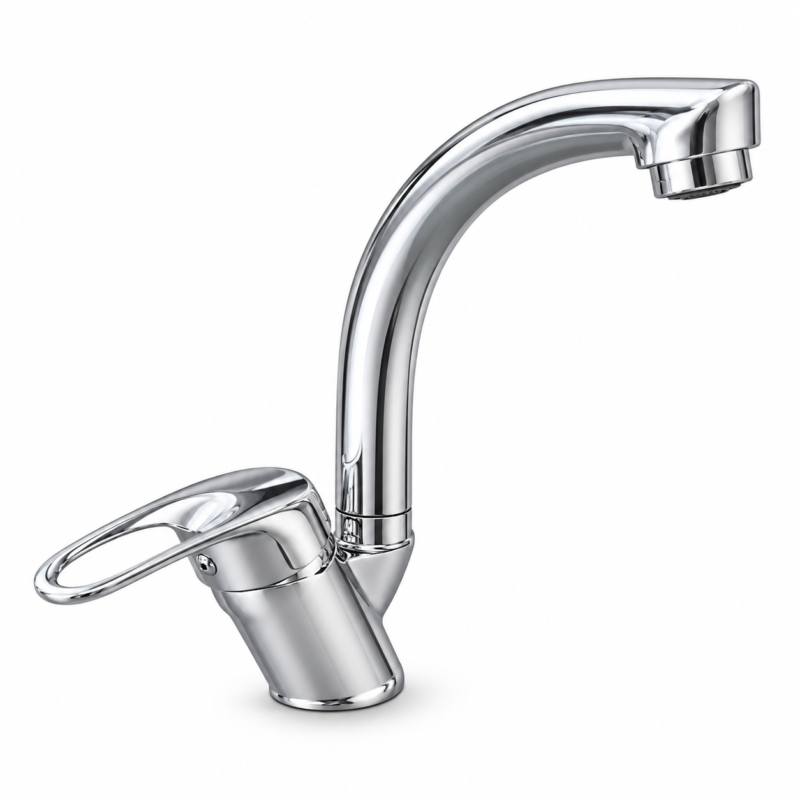 Kuğu borulu krom lavabo bataryası Evola Yapı Market Çorlu Kuğu borulu krom lavabo bataryası Evola Yapı Market Çorlu
