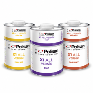 Polisan X1 ALL Parlak Vernik 0,60 kg
