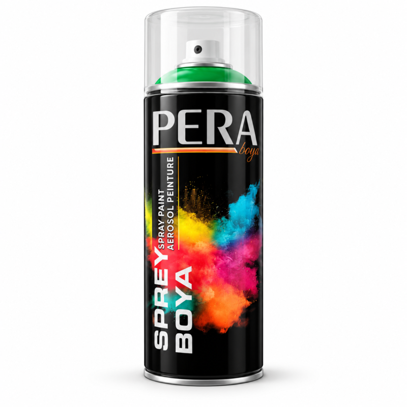 AKRİLİK AÇIK YEŞİLİ RAL 6018 SPREY BOYA 400 ML.