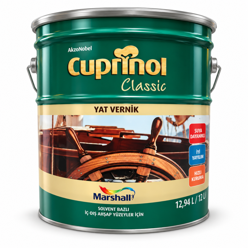 Marshall Cuprinol Classic Yat Vernik Parlak 12 Kg