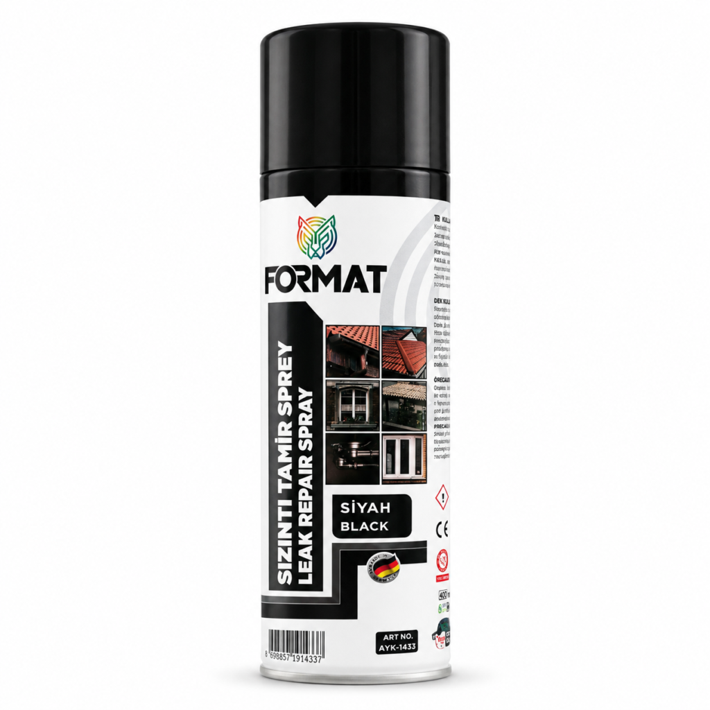 Format sızıntı tamir spreyi siyah 400 ml