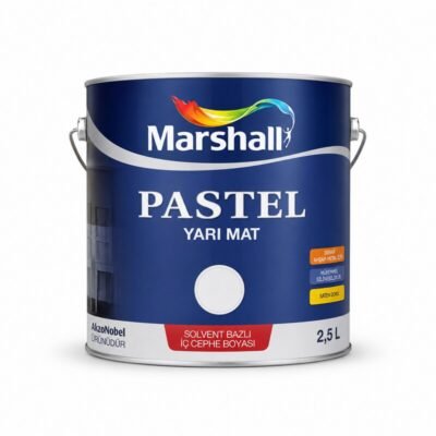Marshall Pastel Yarı Mat Beyaz 2,5 L ürün görseli