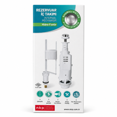 NKP rezervuar iç takımı hidro flotör basmalı sistem
