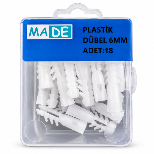 PLASTİK DÜBEL 6 MM